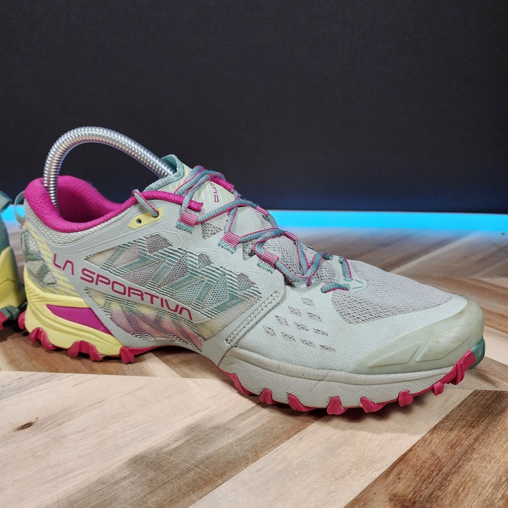 La Sportiva Bushido III Shoes Womens Size 10.5 Multicolor Trail Running Grip - Picture 7 of 14